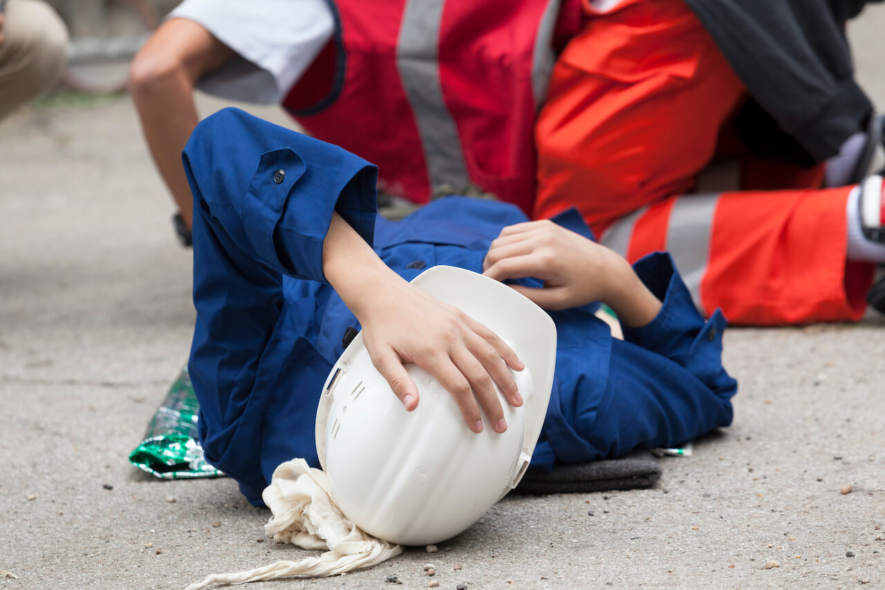 accident du travail chantier