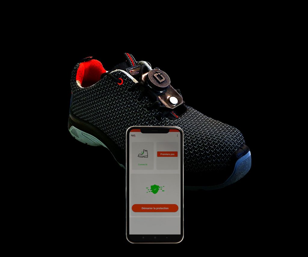 datiplus connect chaussure phone header