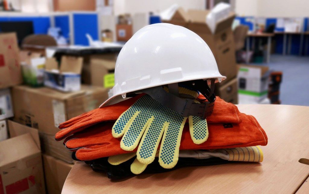 Paire de gants de protection de travail et de sécurité