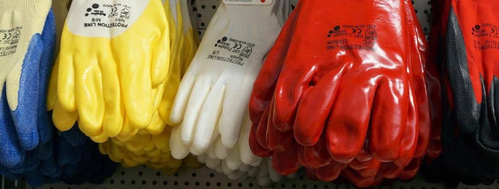 types de gants de protection